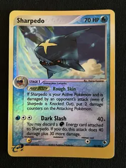 Sharpedo Set EX Rubino e Zaffiro Reverse HOLO 22/109 carte pokemon rara ENG - Image 1
