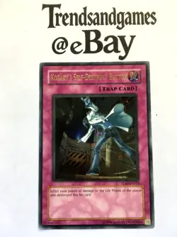 YUGIOH - KOZAKY'S SELF-DESTRUCT BUTTON - TLM-EN052 - EXCELLENT - RARE - LOST MIL - Image 1
