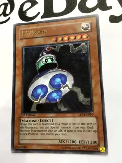 YUGIOH - CRV-EN010 - UFOROID - 1ST EDITION - ULTIMATE RARE - EXCELLENT - Image 3