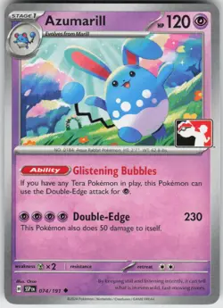Azumarill 074/191 Uncommon Prize Pack Series Cards Pokemon Near Mint - Image 1