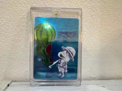 One Piece Natsukomi 2026 Oda Signed Metakira Card Luffy Auth - Image 1