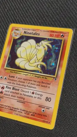 Ninetales 17/110 Holo Rare Legendary Collection Pokemon Card - Image 3