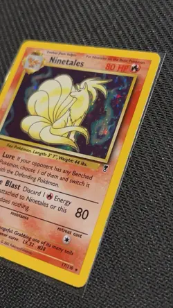 Ninetales 17/110 Holo Rare Legendary Collection Pokemon Card - Image 4