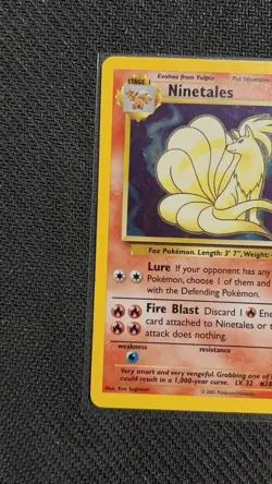 Ninetales 17/110 Holo Rare Legendary Collection Pokemon Card - Image 5