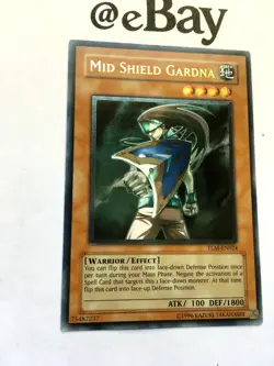 YUGIOH - MID SHIELD GARDNA - TLM-EN024 - ULTIMATE RARE - EXC THE LOST MILLENIUM - Image 2