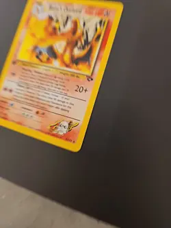 Blaine's Charizard 1st Edition Holo Rare 002/132 Gym Challenge Pokemon Card - Image 4