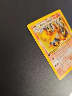 Blaine's Charizard 1st Edition Holo Rare 002/132 Gym Challenge Pokemon Card - Image 5