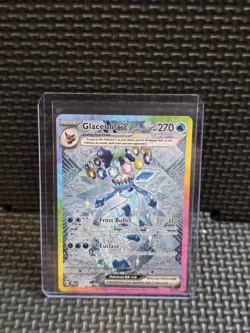 Pokemon TCG Glaceon EX Card Sir Prismatic Evolutions 150/131 Fresh NM Condition - Image 1