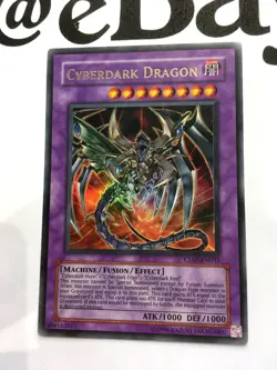 YUGIOH - CDIP-EN035 - CYBERDARK DRAGON - ULTRA RARE - NEAR MINT - Image 3