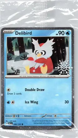 Delibird (Holiday Calendar) Common Miscellaneous Cards & Products 046/193 NM - Image 1