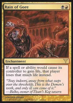 Rain of Gore - DI MTG - Light Play - Image 1