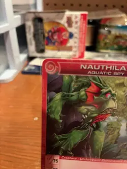 Nauthilax Aquatic Spy - Alliances Unraveled - Chaotic Card - Choose Stats! - Image 4