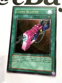 YUGIOH - CRV-EN047 - SPARK BLASTER - ULTIMATE RARE - NEAR MINT - Image 3