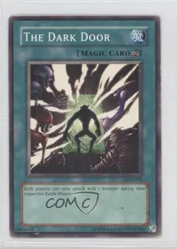 The Dark Door Unlimited YuGiOh Labyrinth of Nightmare #LON-093 2003 READ - Image 1