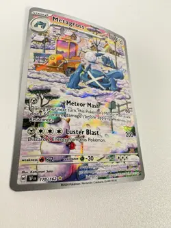 Pokemon TCG Metagross 178/162 Temporal Forces Holo Card Illustration Rare - Image 2