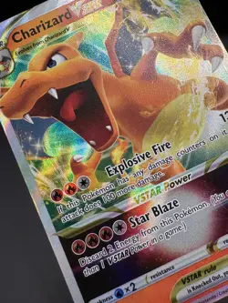 Pokemon Charizard Vstar Ultra Rare Pokemon Sword & Shield Brill Stars 18/172 NM - Image 4