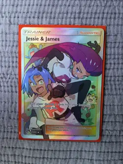 Pokemon: Hidden Fates 2019 - Jessie & James (Full Art Trainer) NM - Image 1