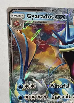 Pokemon TCG Gyarados GX 18/111 SM-Crimson Invasion Ultra Rare Holo | LP - Image 3