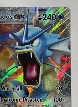 Pokemon TCG Gyarados GX 18/111 SM-Crimson Invasion Ultra Rare Holo | LP - Image 4