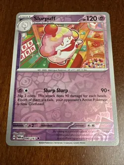 Slurpuff 090/167 Twilight Masquerade Reverse Holo Pokemon TCG Card - Image 1