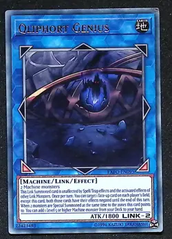 LP Qlifort Genius - EXFO-EN095 - Rare Yugioh - Image 1
