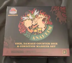 Pokemon World Championships 2025 Rockabilly Arcanine Coin Damage Counter Marker - Image 1