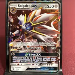 Pokemon TCG Solgaleo GX Sun & Moon SM16 Holo Promo Promo - Image 1