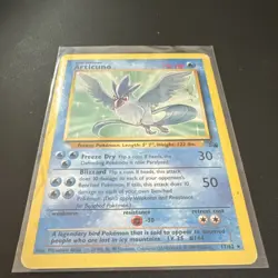 The Pokemon Company Articuno 17/62 Fossil Unlimited Rare Eng 70 HP Regular - Image 3