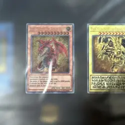 YuGiOh TCG 25th Anniversary Stainless Steel Egyptian God Cards US Customs Free - Image 4