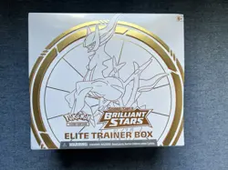 Pokemon Brilliant Stars Elite Trainer Box Factory Sealed Sword & Shield ETB - Image 1