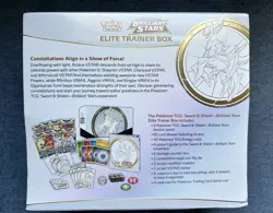 Pokemon Brilliant Stars Elite Trainer Box Factory Sealed Sword & Shield ETB - Image 5