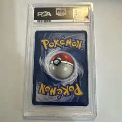 1999 POKEMON FOSSIL 1ST EDITION #14 RAICHU-HOLO PSA 8 - Image 4
