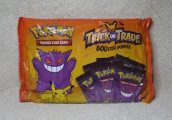 NEW & SEALED 2022 Pokemon 40 Pack, 120 Card Trick or Trade BOOster Bundle RARE! - Image 1