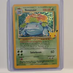 Pokemon TCG Celebrations 25 Anniversary Pokemon Venusaur Holo Rare Nm - Image 1