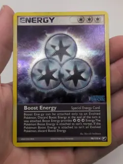 Pokemon Boost Energy Unseen Forces Reverse Holo Uncommon 98/115 English 2005 DMG - Image 1
