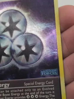 Pokemon Boost Energy Unseen Forces Reverse Holo Uncommon 98/115 English 2005 DMG - Image 3