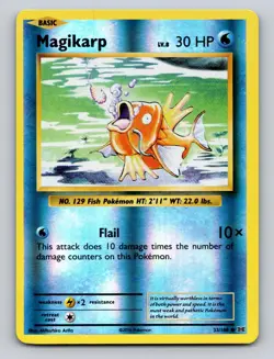 Magikarp 33/108 Common XY Evolutions Pokemon Reverse Holo NM - Image 1