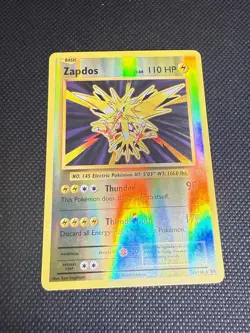 Zapdos 42/108 Holo Rare Evolutions Pokemon Reverse Holo Near Mint - Image 1
