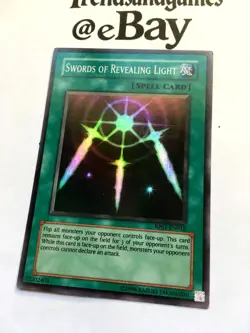 YUGIOH - SWORDS OF REVEALING LIGHT - RP01-EN012 - EXCELLENT - SUPER RARE - RETRO - Image 3
