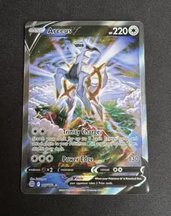 Pokemon Arceus V Alt Full Art Holo Ultra Rare 166/172 Brilliant Stars Eng - Image 1