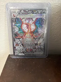 Charizard ex 223/197 Obsidian Flames Secret Illustration Rare SIR LP MT Pokemon - Image 1