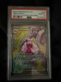 2023 Pokemon Paldea Evolved - Tinkaton 262/193 Special Illustration Rare PSA 10 - Image 1