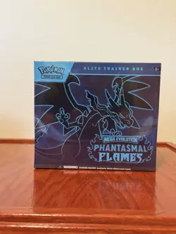 Factory Sealed Pokemon TCG Phantasmal Flames Elite Trainer Box SEALED ETB - Image 1