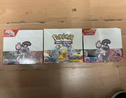 Pokemon TCG Display 2x 36 Display ewige Rivalen 1x 36 Display sturmische Funken - Image 1