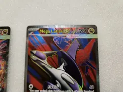 LOT!!! Pokemon TCG Mega Latias EX Special Illustration Rare 163 & 181/132 NM - Image 4