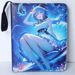 Raiden Gan Yu Card Binder 3-Ring Anime Waifu Double Sided Redemption Folder - Image 1