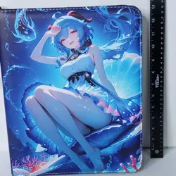 Raiden Gan Yu Card Binder 3-Ring Anime Waifu Double Sided Redemption Folder - Image 3
