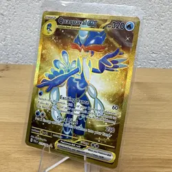Quaquaval EX - 273/193 Paldea Evolved (Pokemon) Full Art Gold Hyper Rare - Image 3