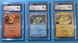 Pokemon Black Star Promos CGC 9.5 Flareon Vaporeon Jolteon 2025 Lot - Image 1