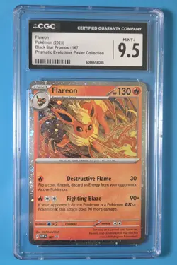 Pokemon Black Star Promos CGC 9.5 Flareon Vaporeon Jolteon 2025 Lot - Image 3
